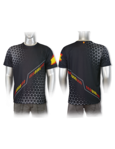 CAMISETA TECNICA NEGRA ESPAÑA