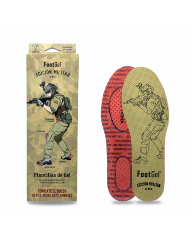 PLANTILLA GEL MILITAR EUCALIPTO