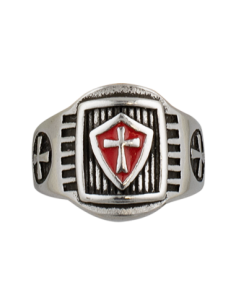 ANILLO TEMPLARIOS ESCUDO...