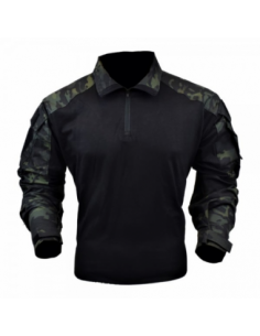 CAMISA TACTICA MULTICAM BLACK