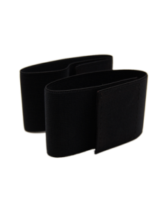 GOMA PERNERA CON VELCRO NEGRA