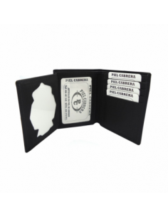 CARTERA PORTA PLACA PIEL...