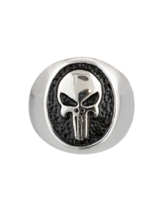 ANILLO ACERO CALAVERA TALLA 20