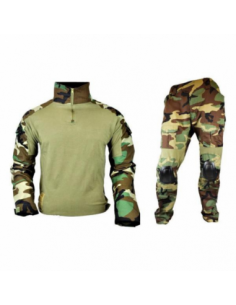 UNIFORME JS WARRIOR WOODLAND