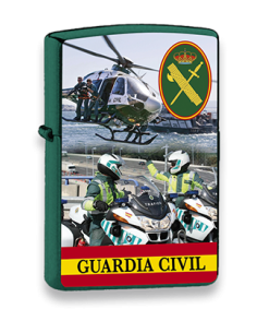 MECHERO VERDE GUARDIA CIVIL 3D