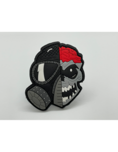 PARCHE PVC 3D CALAVERA...