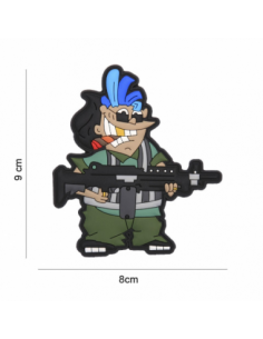 PARCHE PVC 3D DODDY JERK