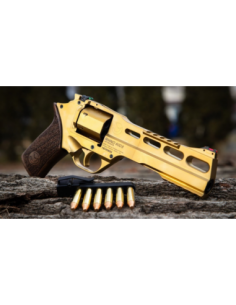 REVOLVER RHINO 18K GOLD...