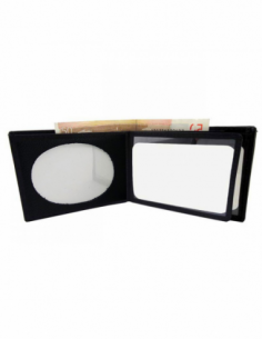 CARTERA PORTA PLACA PIEL...