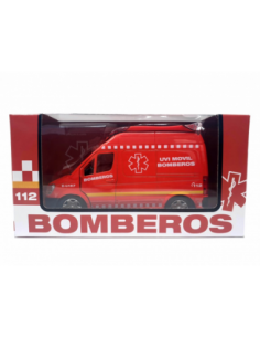 FURGON BOMBEROS METALICO