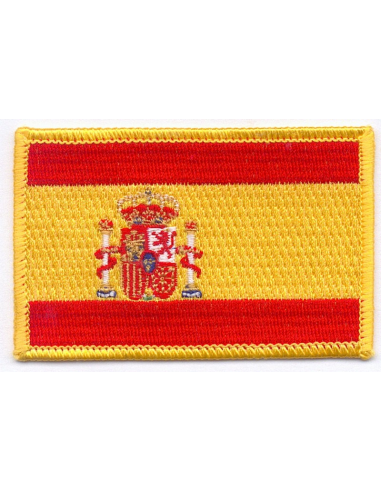 Parche Bandera de España Tejido Velcro – Red Wings