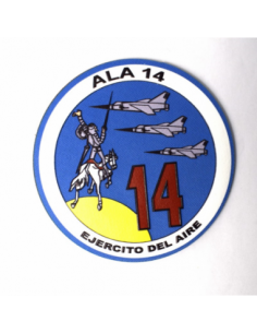 PARCHE ALA 14 NYLON 3D COLOR