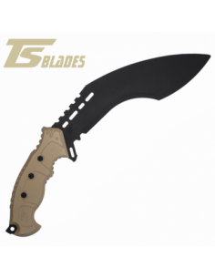 CUCHILLO TS-BLADE KUKRI COYOTE