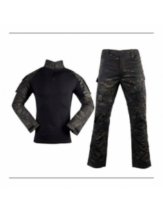 UNIFORME COMBAT MULTICAM BLACK