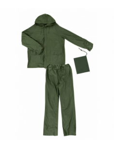 TRAJE IMPERMEABLE VERDE