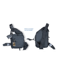 BANDOLERA PARA PISTOLA NEGRA