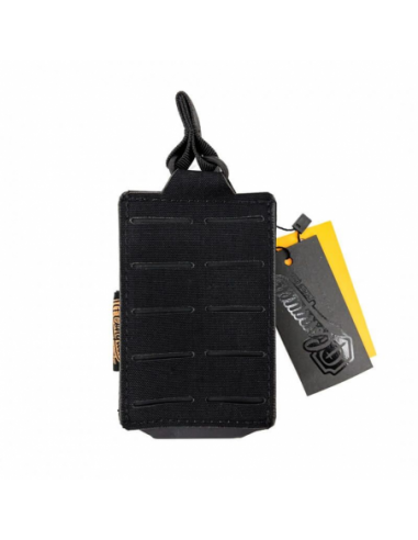 POUCH CARGADOR M4 SIMPLE NEGRO CON MOLLE