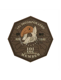 PARCHE PVC 3D PERRO MEMBER...