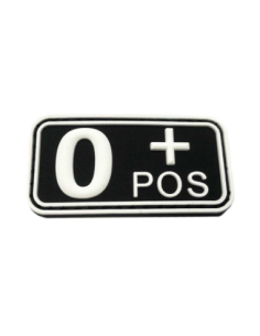 PARCHE GRUPO SANGUINEO GOMA...