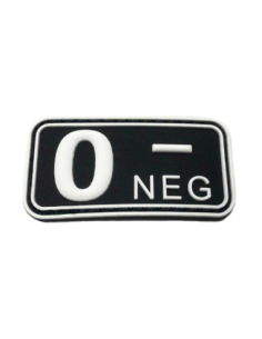 PARCHE GRUPO SANGUINEO GOMA...