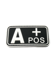 PARCHE GRUPO SANGUINEO GOMA...