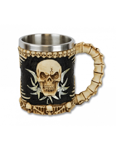 JARRA DECORACION HUESOS 12CM