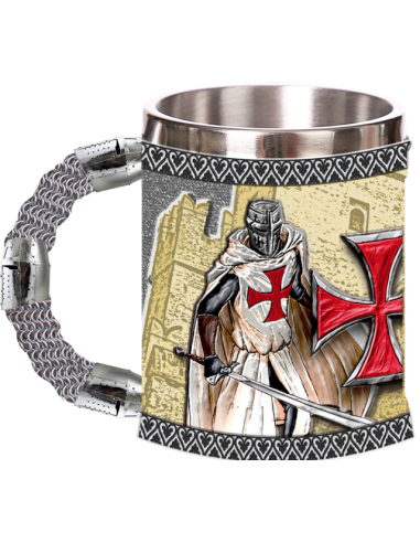 JARRA RESINA TEMPLARIA KNIGHT