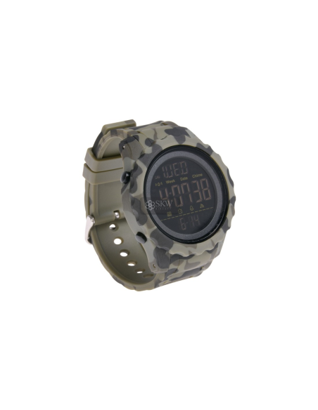 RELOJ TÁCTICO DIGITAL CAMUFLAJE ARMY GREEN