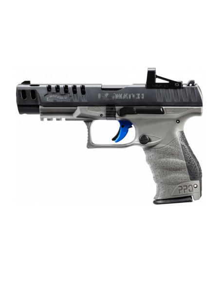 PISTOLA BALINES 4.5 CO2 Q5 METAL BLOWBACK CON MIRA
