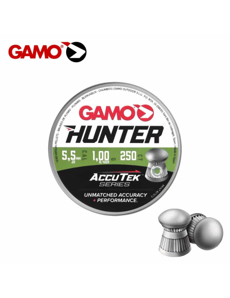 BALINES GAMO HUNTER ACCUTEK 5,5 MM 250