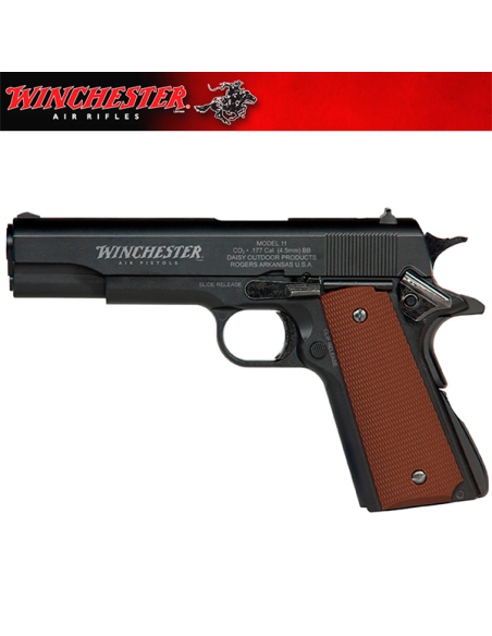 PISTOLA BALINES WINCHESTER 1911 BLOWBACK 4.5MM M11