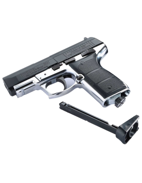 PISTOLA BALINES GAMO 4.5 CO2 5501 TB NEGRA CROMO
