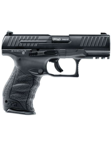 PISTOLA BALINES 4.5 CO2 WHALTER PPQ NEGRA