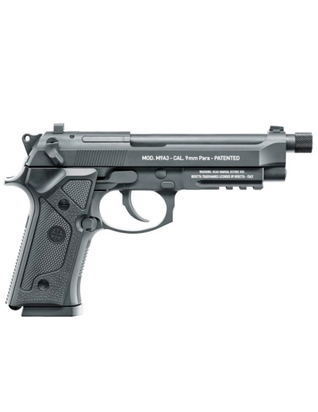 PISTOLA BALINES 4.5 CO2 BERETTA M9A3 NGR BLOWBACK
