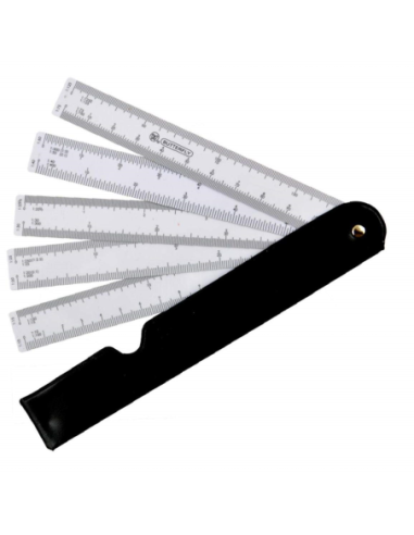 ESCALIMETRO DEZI 6 REGLAS BLANCO