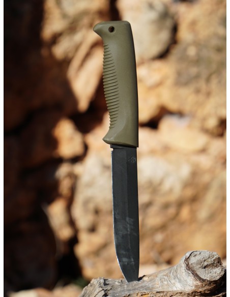 CUCHILLO MILITAR PELTONEN M95 RANGER PUUKKO VERDE