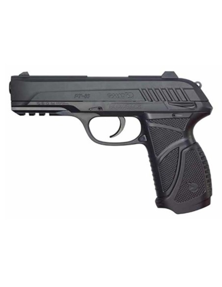 PISTOLA BALINES GAMO PT-85 BLOWBACK NEGRA 4,5MM