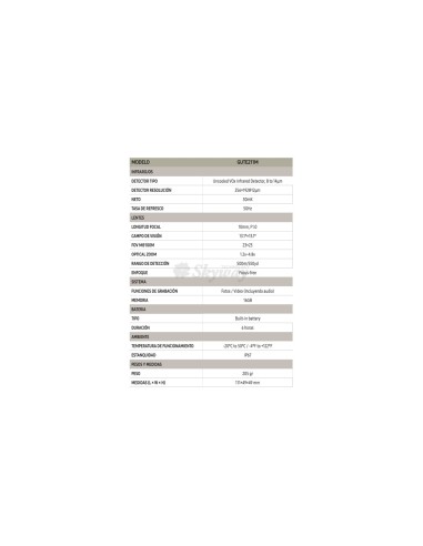 MINI VISOR TERMICO GUIDE TE211M CON... MINI VISOR TERMICO GUIDE TE211M CON...