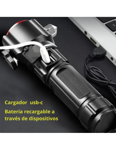 LINTERNA TACTICA DE EMERGENCIA CON...