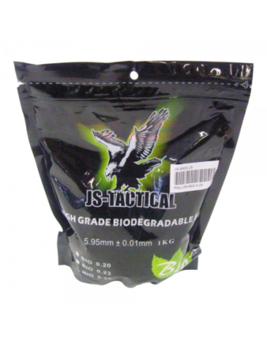 BOLAS JS-TACTICAL 0.25 BIO BLANCAS