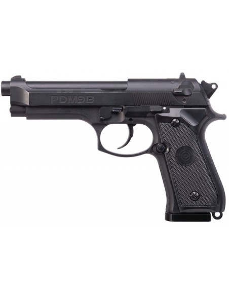 PISTOLA CROSMAN PDM9B BLOWBACK CO2 DUAL AMMO NGR