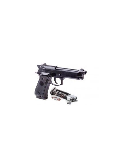 PISTOLA CROSMAN PDM9B BLOWBACK CO2 DUAL AMMO NGR