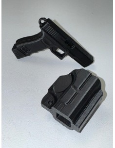 LLAVERO PISTOLA CON FUNDA...