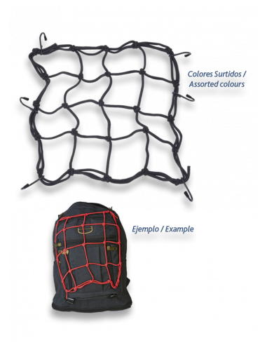 RED ELASTICA  40 X 40 CM