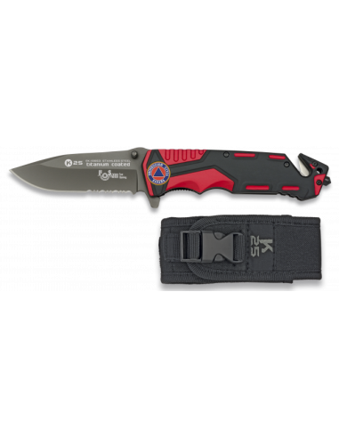 NAVAJA ROJA/NEGRA K25 ASISTIDA. H:9.4 CM