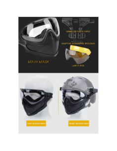 MASCARA PSM MA-117-BK