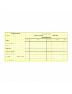 TARJETA AMARILLA REGISTRO...