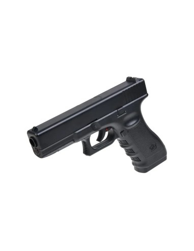 PISTOLA CO2 STINGER MK1 NEGRA 4.5 MM.