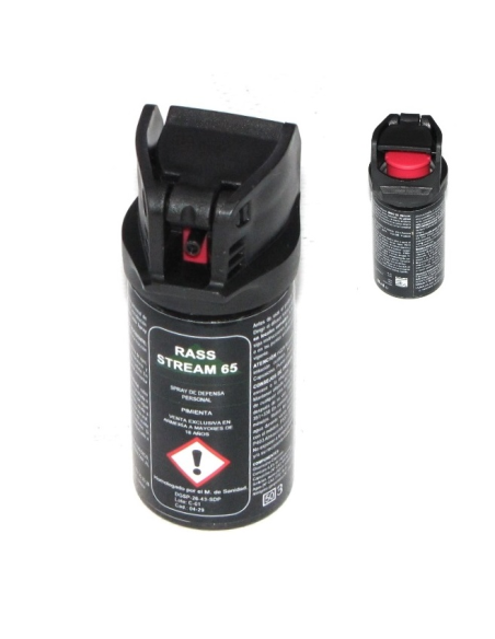 SPRAY PIMIENTA DEFENSA PERSONAL GEL RASS STREAM