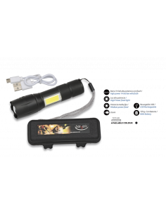 LINTERNA CON ZOOM, BARRA...